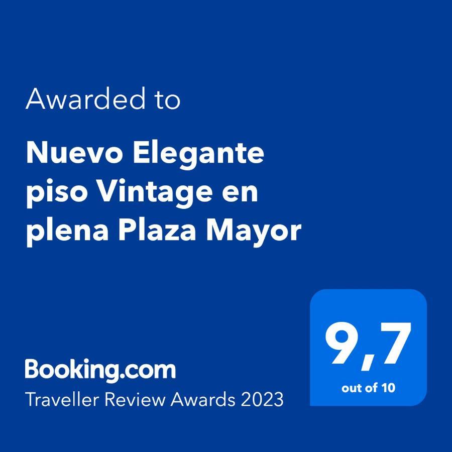 Nuevo Elegante Piso Vintage En Plena Plaza Mayor 马德里 外观 照片